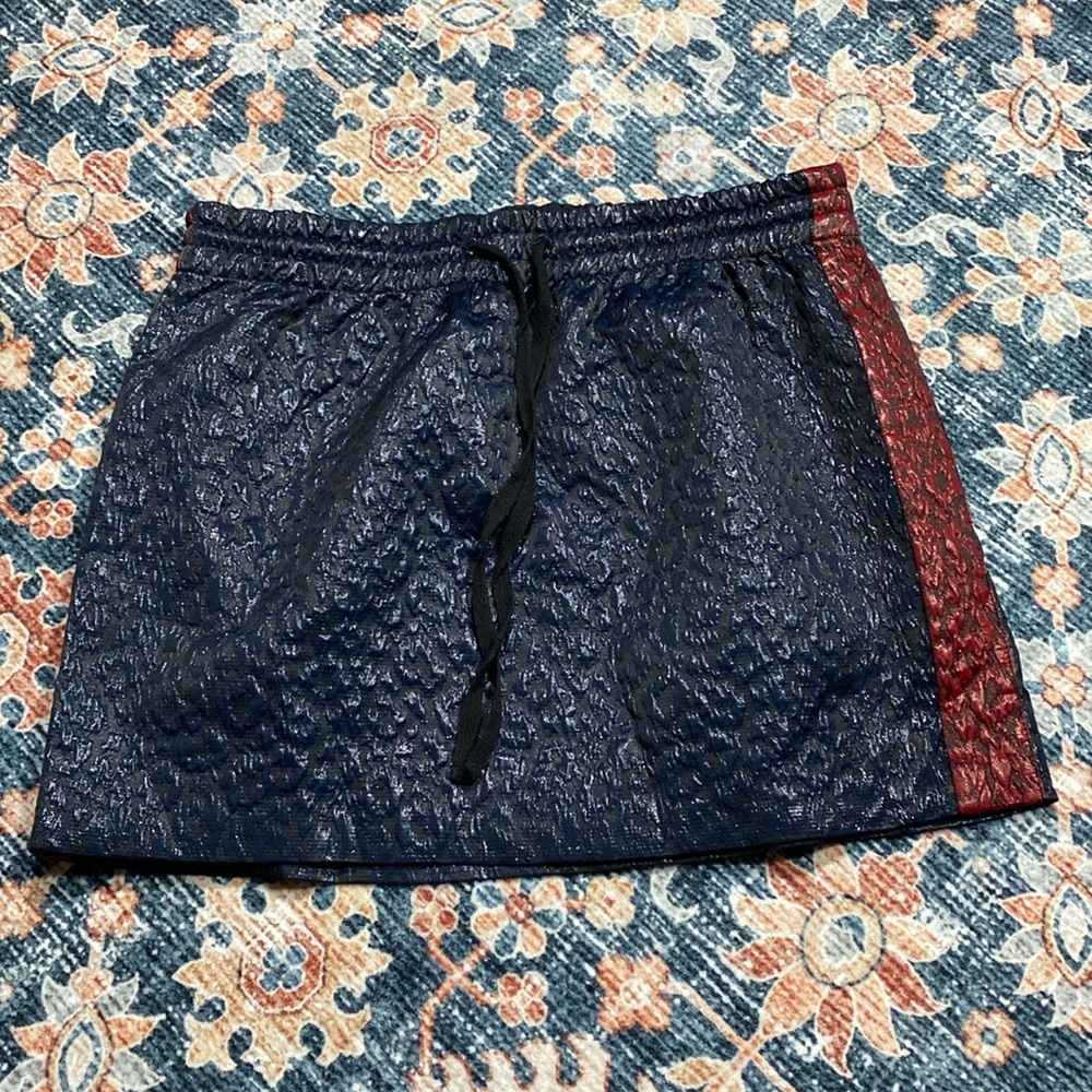 Zadig & Voltaire Deluxe mini skirt black red medium